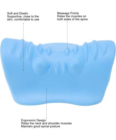 Neck and Shoulder Relaxer Cervical Traction Device Neck Posture Corrector Chiropractic Pillow for TMJ Ache Relief and Cervical Spine Alignment Neck Muscle Relaxing Hump Corrector - Buy Online on GoSupps.com