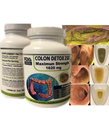 Colon cleanse detox pills for weight loss - Cleanse diet supplement - Buy Online on GoSupps.com