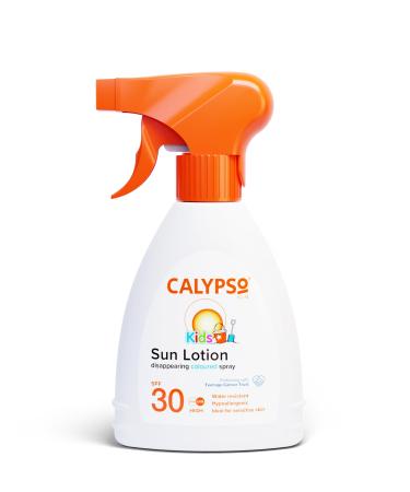 Calypso Kids Coloured Spray | Disappearing Blue Lotion | SPF 30 | 200ml