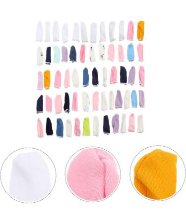 FRCOLOR 120 Pcs Pure Cotton Finger Cots - Reusable Finger Protectors for Cut and Injury Prevention | International Shipping Available - Buy Online on GoSupps.com