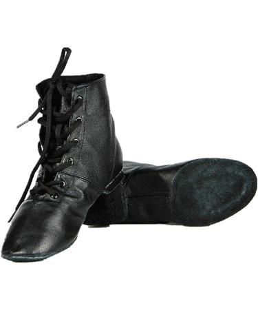 Men's Soft Leather Jazz Dance Shoes - Size 8.5 | Affordable Practice Dancing Boots - Buy Online on GoSupps.com