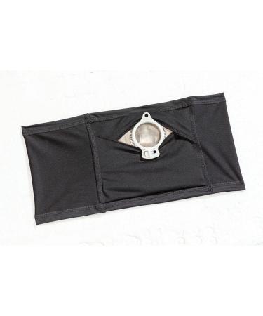 SUPRIMA Stoma Bandage Neoprene Black for Men & Women (XL/XXL) - Comfortable & Effective Support | International Shipping Available - Buy Online on GoSupps.com