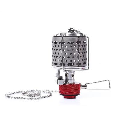AIROKA Mini Gas Lantern Outdoor Camping Portable Ultralight Gas Light with Hanging Chain for Hiking Picnic Backpacking Bl300-f2