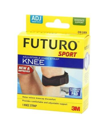 Futuro Sport Adjustable Knee Strap  Adjustable  Assorted  16 Ounce