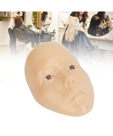 5D Makeup Practice Face Set - Silicone Detachable Eyes for Artists | Improve Skills & Easy to Clean | Reusable Cosmetic Practice Face (Yellow Skin - Buy Online on GoSupps.com