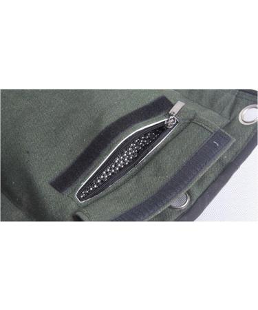 ZooBoo Wing Chun Kung Fu Wall Bag Canvas Leather Punch Bag - Army Green - Buy Online on GoSupps.com