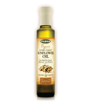 Flora- Sunflower Oil, Hydro-Therm Extraction, Organic, 8.5 Fl Oz