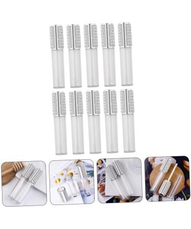 Veemoon Lot de 10 Tubes Gloss L vres Ronds 5 Ml Rechargeables Transparents pour Maquillage DIY Cosm tiques Portables - Buy Online on GoSupps.com