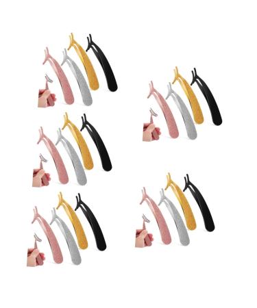 POPETPOP 20 Pcs False Eyelashes Tool Lash Lengthening Mascara Makeup Tools Lash Extension Lash Removal Eyelash Curler Eyelash Applicator Stainless Steel Slender Auxiliary