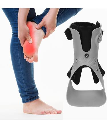 Rotary Buckle Ankle Foot Orthosis Support for Walking | Hemiplegia Aid (Left Foot M) - Buy Online on GoSupps.com