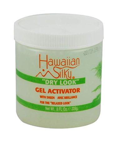 Hawaiian Silky Hawaiian silky dry look gel activator 8 fluid ounce  Green  8 Fl Ounce
