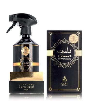 AYAT PERFUMES - Home Perfume Spray - Oriental Scents - 500 mL (Velvet Musk) - Buy Online on GoSupps.com