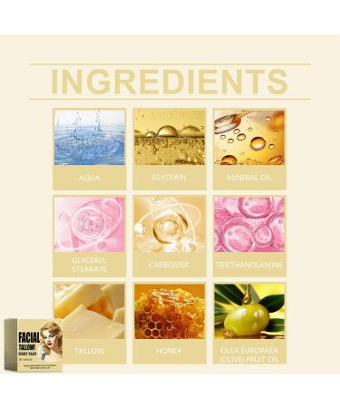 Crema de Cebo De Res Para La Cara Natural Organic the Whipped Tallow Honey Balm Cebo de Res Para la Cara Contains Coconut Unisex Body Lotion (120G Crema Cebo De Res Original Beef Tallow for Face) 120g 4 Fl Oz (Pack of 1) - Buy Online on GoSupps.com
