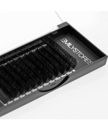 EMILYSTORES Eyelash Extensions - 0.15mm Thickness C Curl Mixed 8-14mm Length | Natural Volume Individual Lash Extensions - Buy Online on GoSupps.com