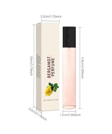 Elegant Perfume for Women Bergamot Fragrance Perfumes Lasting Exudes Appeal Portable Perfumes for for All Skin Types Gifts for Women 15ml 1.7x11.5cm Pink - Buy Online on GoSupps.com