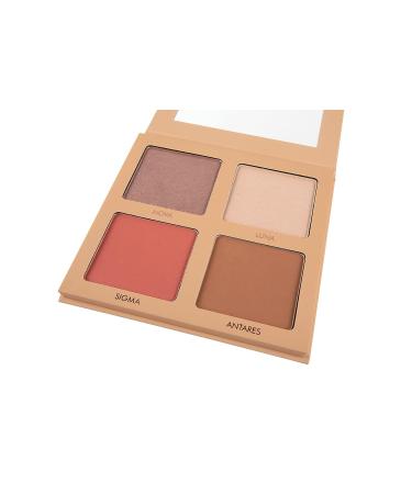 Mellow Cosmetics Stardust Glow Palette - Medium to Dark | International Shipping Available - Buy Online on GoSupps.com