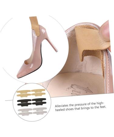 Beaupretty 6 Pairs Anti-Wear Foot Stickers | Heel Grips & Cushions for High Heels | Soft Cowhide Suede Inserts - International Shipping Available - Buy Online on GoSupps.com