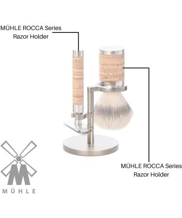 M HLE Rocca Shaving Set Holder - Premium Matte Finish | International Shipping Available - Buy Online on GoSupps.com