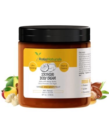 Lavender and Tropical Bliss Face and Body Cream Plant Based and Vegan Ultra Rich Body Cream for Women Men and Kids - 8fl oz - Buy Online on GoSupps.com
