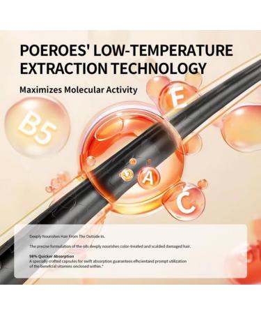 Owesome Hair Treatment Serum - No Rinse with Argan Macadamia & Avocado Oils | Vitamins A C E Pro B5 Conditioner for Women & Men | Shop Internationally - Buy Online on GoSupps.com