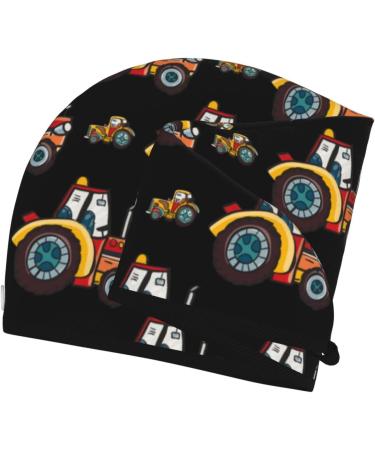Buy Cartoon Tractor Microfiber Hair Towel - Super Absorbent Coral Velvet Wrap for Long Curly & Thick Hair - Fast International Shipping - Buy Online on GoSupps.com