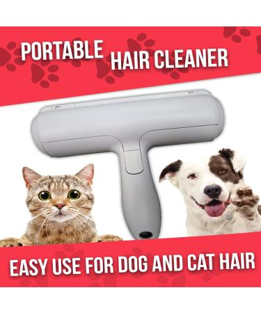Petwise Int Pet Hair Remover Roller - Lint Cleaner for Shirts, Furniture, Cars, Beds - Cat & Dog Hair Removal - Buy Online on GoSupps.com