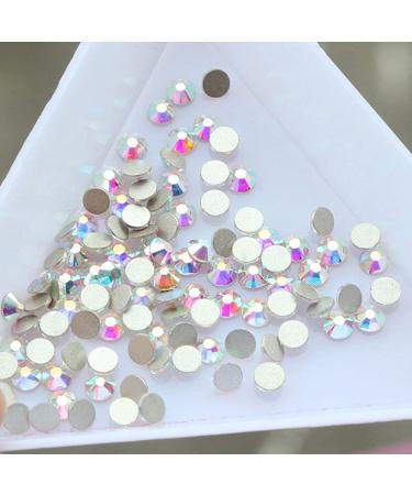 Milisten Nails Decoration AB Nail Art Rhinestones Glass Nail Crystal Flatback Beads Charms Gems Stones For Makeup Clothes Shoes Phone Shell Decor 2.4mm Nail Decoration - Buy Online on GoSupps.com