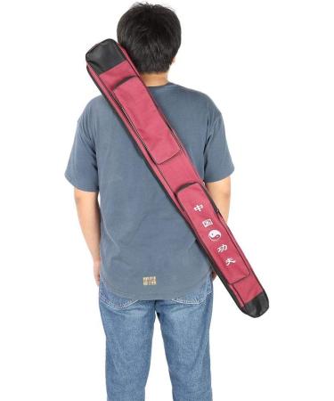 Sword Shoulder Bag - Lightweight & Durable Dark Red Sword Carrier | Martial Arts Accessory - Buy Online on GoSupps.com