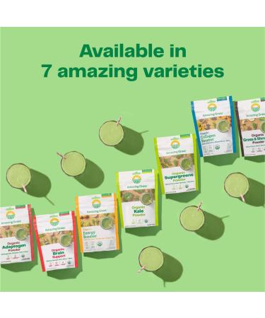 Buy Amazing Grass Organic Kale Powder 5.29 oz | Nutrient-Rich Superfood - Buy Online on GoSupps.com