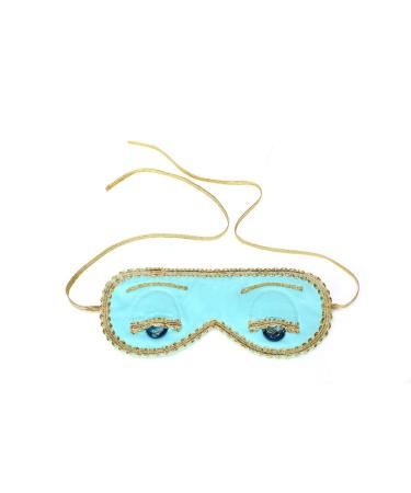 Utopiat Audrey Style Gift Boxed Sleep Mask in Blue Woman Inspired by BAT's