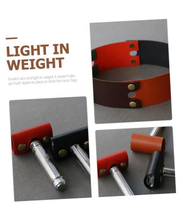 FRCOLOR 12 Pcs Shaver Case - Safety Razor Sleeve for Men | Synthetic Leather Travel Shaving Set - Buy Online on GoSupps.com