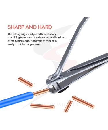 KATX Heavy Duty Stainless Steel Nail Clipper for Men and Women - Precision Toe and Finger Cutter by SS INSTRUMENTX - Buy Online on GoSupps.com