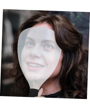 Healeved 2pcs Hair Salon Mask Hair Gel Hair Glue Masks Hairspray Haircut Cover Hairdressing Protector Hair Spray Cover Handle Cover Protector Haircut Plastic Blue - Buy Online on GoSupps.com