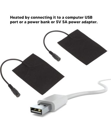 USB Heating Pillows | 5V Electric Carbon Fiber | Foldable Heating Pillows for Indoor & Outdoor Camping - Stay Warm Anywhere! - Buy Online on GoSupps.com