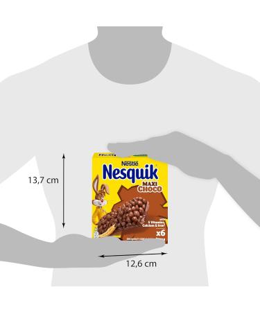 Nesquik Maxi Choco de Nestl Barre de C r ales 6 x 25 g - Buy Online on GoSupps.com
