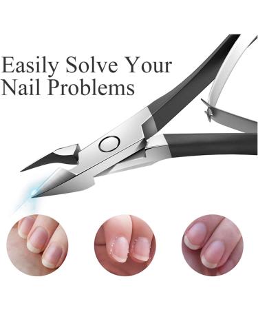 PSGS Professional Stainless Steel Cuticle Nail Nipper Clipper Nail Art Manicure Pedicure Care Trim Plier Cutter Beauty Nail Tools (Color : Style-1) - Buy Online on GoSupps.com