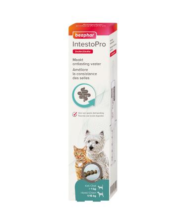 BEAPHAR – IntestoPro – Food Supplement to improve stool consistency – Promotes Digestion – Active Ingredient of Natural Origin – for Cats and Small Dogs (1 – 15 kg) – 20 ML