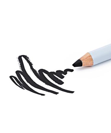 Lauren Brooke Cosmetiques All Natural Eye Liner Pencil  Organic Makeup (Black)