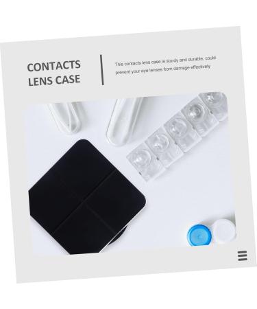 Frcolor Contact Lens Container - Halloween Glasses Organizer with Suction Rod Holder & Travel Case | Perfect for International Shipping - Buy Online on GoSupps.com