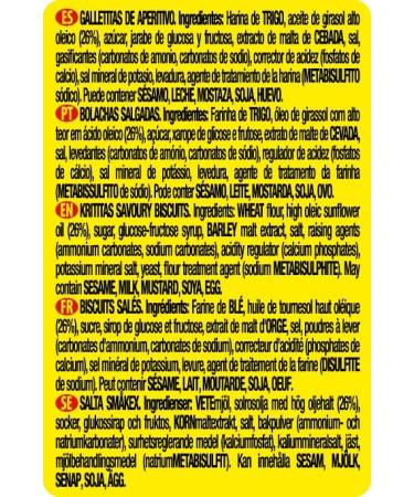  Cu tara Cu tara Krit Krititas Appetizer Biscuits 350g - Buy Online on GoSupps.com