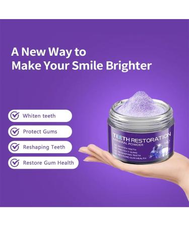 2PC Mineral Powder for Tooth Restoration GarageLine Mineral Powder for Teeth Mineral Powder for Teeth Mineral Powder for Tooth Restoration Protects Gums - Buy Online on GoSupps.com