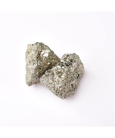 Home 1 Piece of Natural Pyrite Cluster Crystal Raw Stone Irregular Display Specimen Natural Quartz Crystal Crystal Cluster (Color : Pyrite Cluster Size : 40-50g) 40-50g Pyrite Cluster