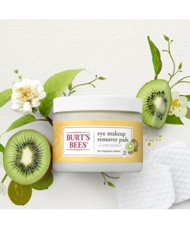 Buy Burt's Bees Eye Makeup Remover Pads - 70 Pads | Gentle & Effective | International Shipping Available - Buy Online on GoSupps.com