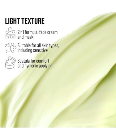 7Days Nourishing Anti-Aging Face Mask - Korean Skincare With Avocado Oil And Shea Butter - Face Moisturizer - Korean Night Beauty Mask - Nighttime Facial Mask - Buy Online on GoSupps.com