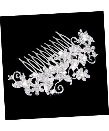 FRCOLOR Bridal Wedding Hair Comb Wedding Tiara Rhinestone Comb Pearls Tiara Hair Clips Hair Clips Wig Hair Comb Slide Clip Hairpiece Hair Comb with Rhinestones Vintage Headpiece Hair Pin - Buy Online on GoSupps.com