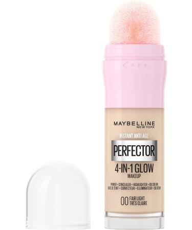  Maybelline Maybelline New York - Instant Anti-Age Perfector 4-in-1 Glow Fair Light Primer Concealer BB Cream Foundation and Highlighter in One - Brown - 20 ml - Buy Online on GoSupps.com