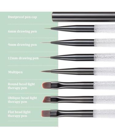 Fine Liner Brush Gels Painting Brushes Striping Brush For Short Swing Details Blending Line - Buy Online on GoSupps.com