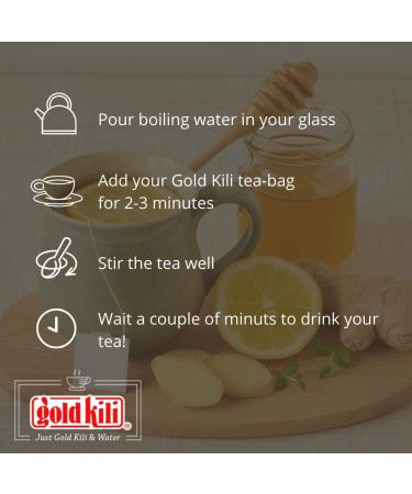 Gold Kili GOLD KILI Instant Matcha Ginger Latte 10 x 25 g - Buy Online on GoSupps.com