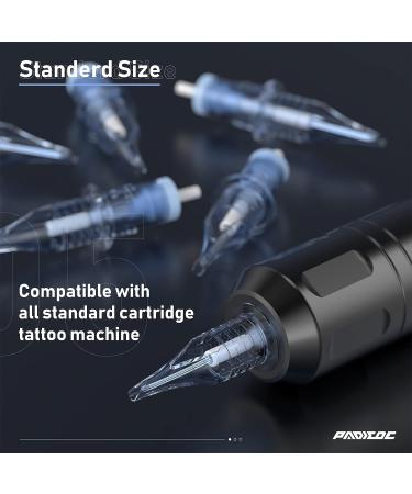 Padieoe Tattoo Cartridge Needles - 50pcs Mixed Standard Liner Tattoo Needle Cartridge Set - Round Liner Tattoo Supplies 3RL 5RL 7RL 9RL 11RL - Buy Online on GoSupps.com