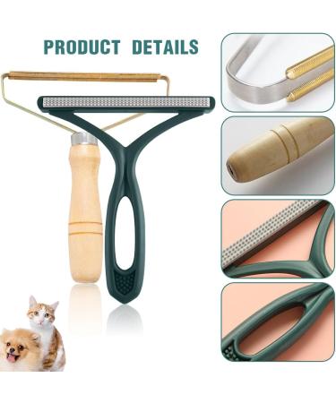 XOUDKE 2 Pack Animal Hair Remover | Lint Roller for Dogs & Cats | Reusable Pet Hair Remover for Clothing Beds & Carpets - Buy Online on GoSupps.com